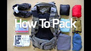5 TIPS ON HOW TO PACK EFFECTIVELY FOR YOUR TRIP ?