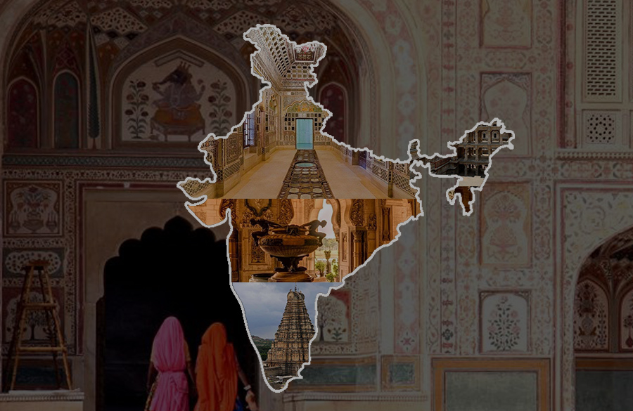 TOP 5 CITIES TO SEE BEST ARCHITECTURAL MONUMENTS  IN INDIA.