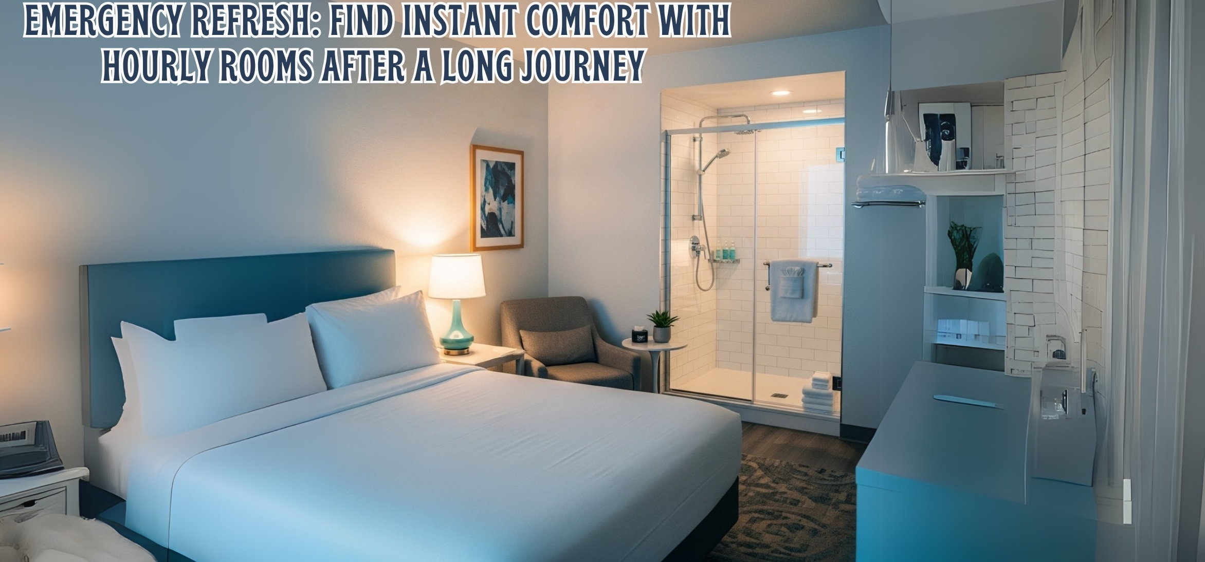 Emergency Refresh: Find Instant Comfort with Hourly Rooms After a Long Journey