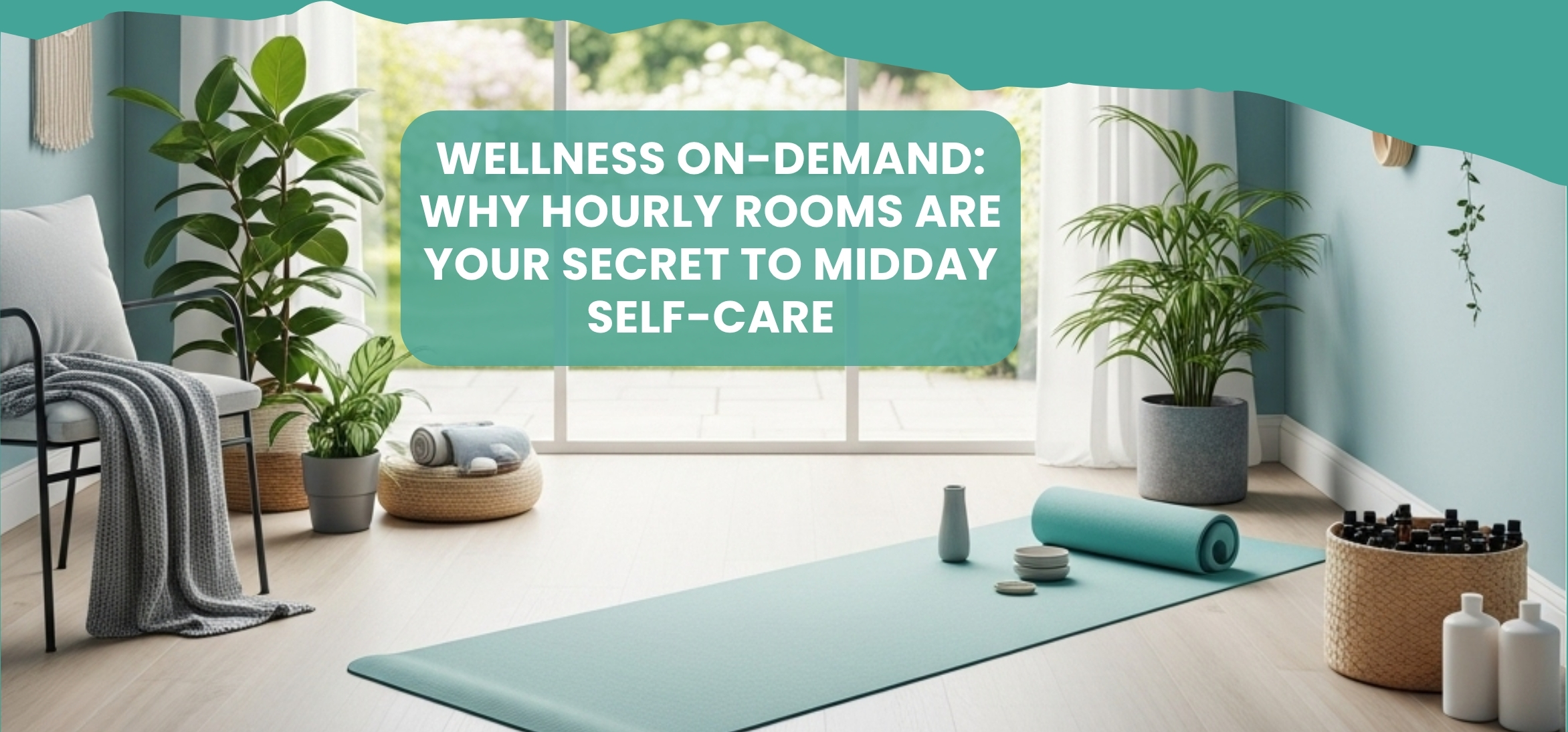 Wellness On-Demand: Why Hourly Rooms are Your Secret to Midday Self-Care