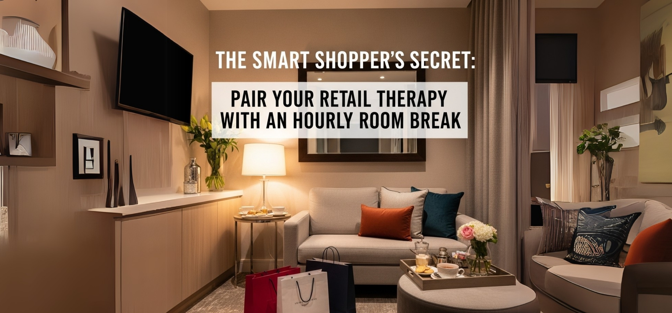 The Smart Shopper's Secret: Pair Your Retail Therapy with an Hourly Room Break