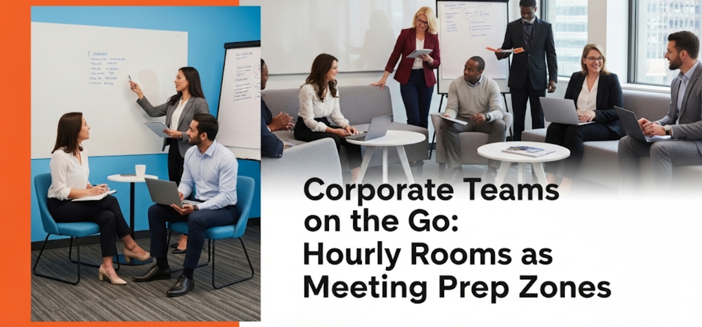 Corporate Teams on the Go: Hourly Rooms as Meeting Prep Zones