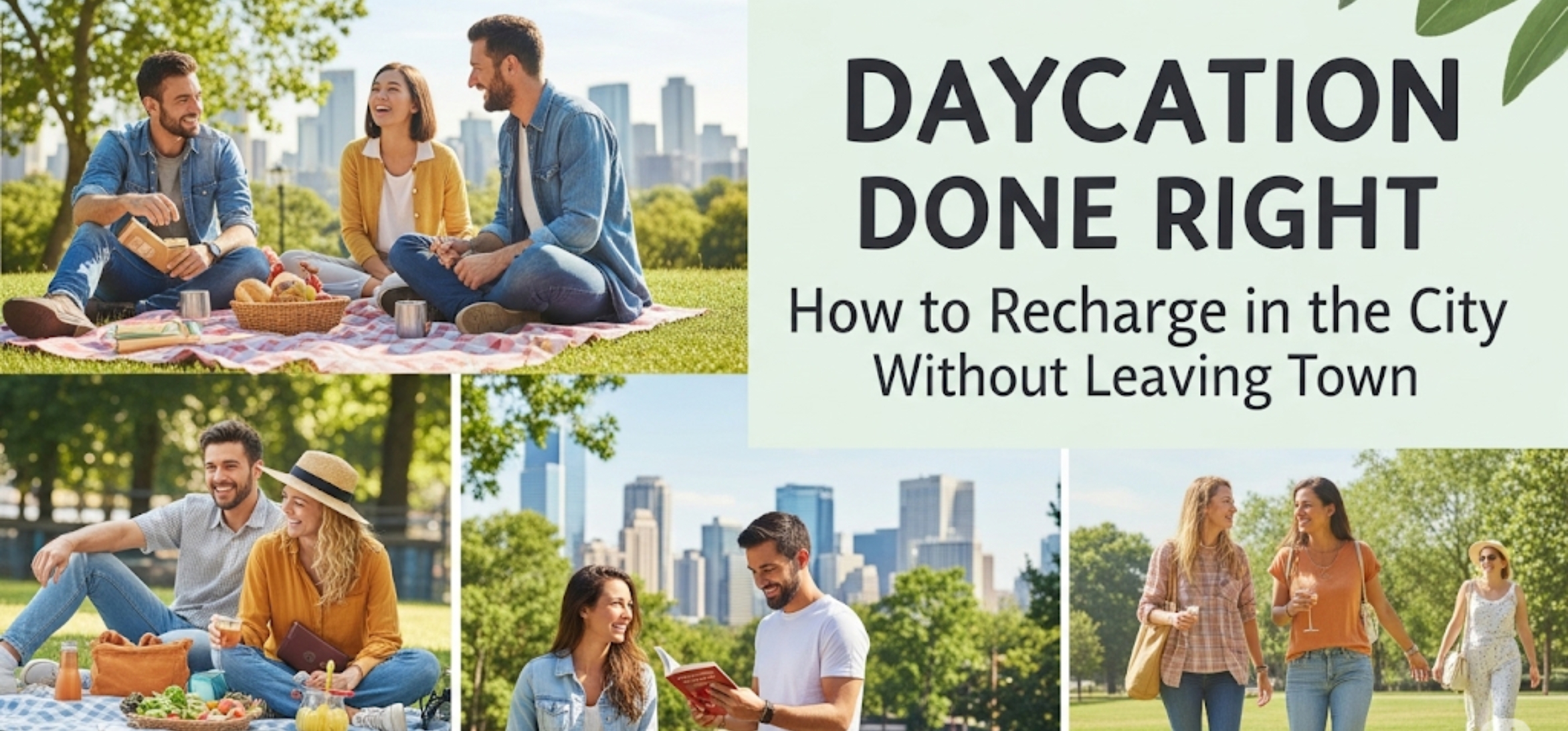 Daycation Done Right: How to Recharge in the City Without Leaving Town