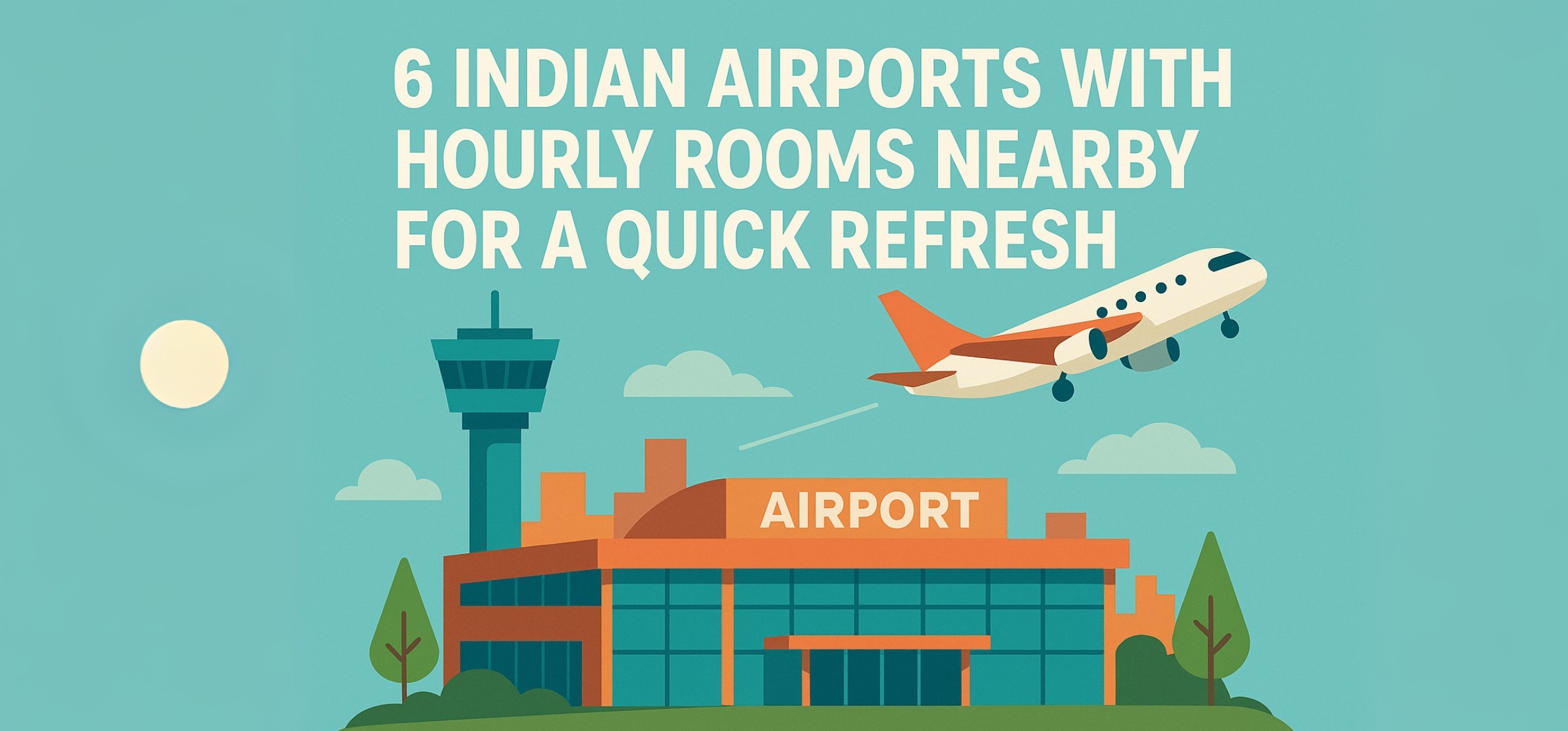 6 Indian Airports with Hourly Rooms Nearby for a Quick Refresh