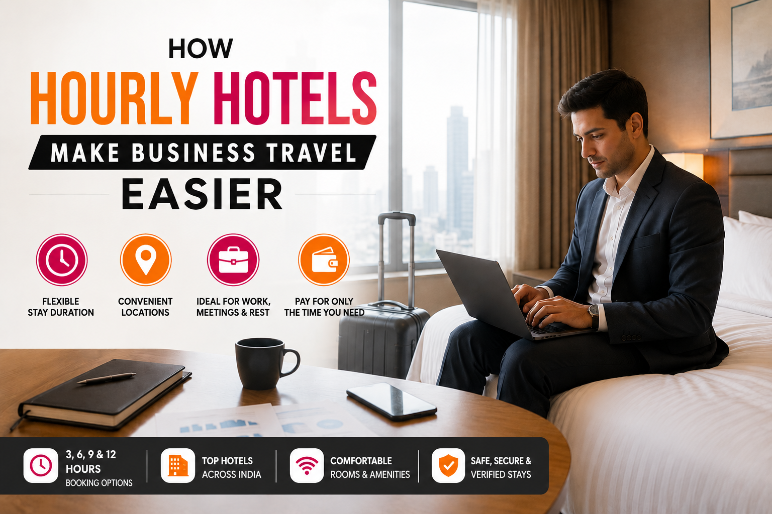 How Hourly Hotels Make Business Travel Easier