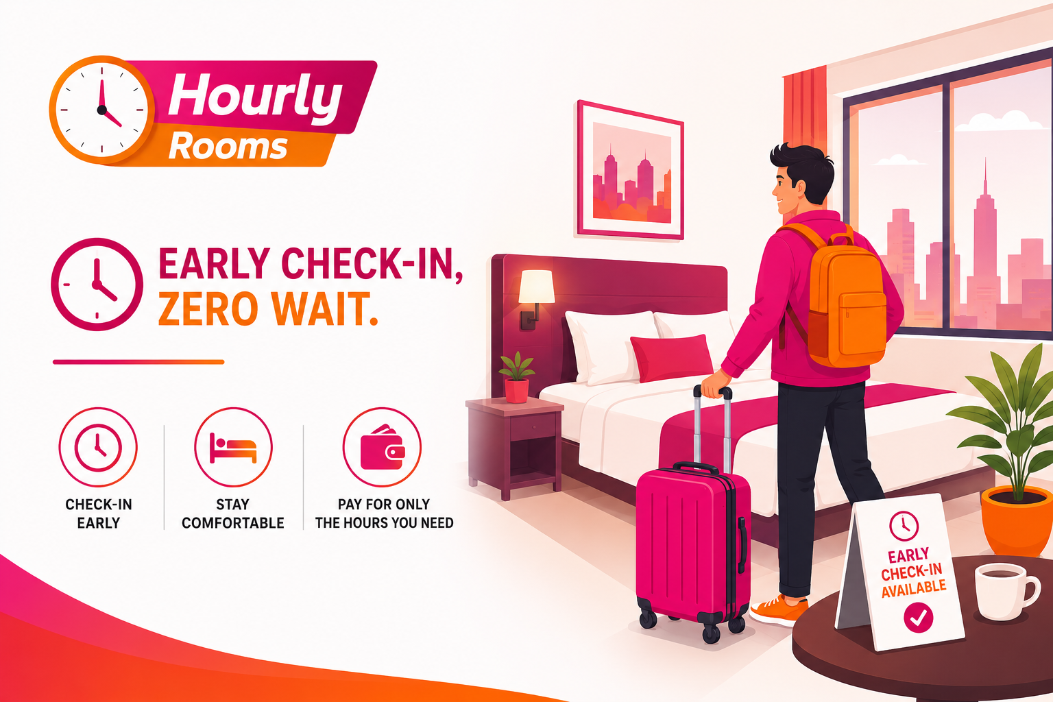Early Check-In Hotels: How to Avoid Waiting for Your Room