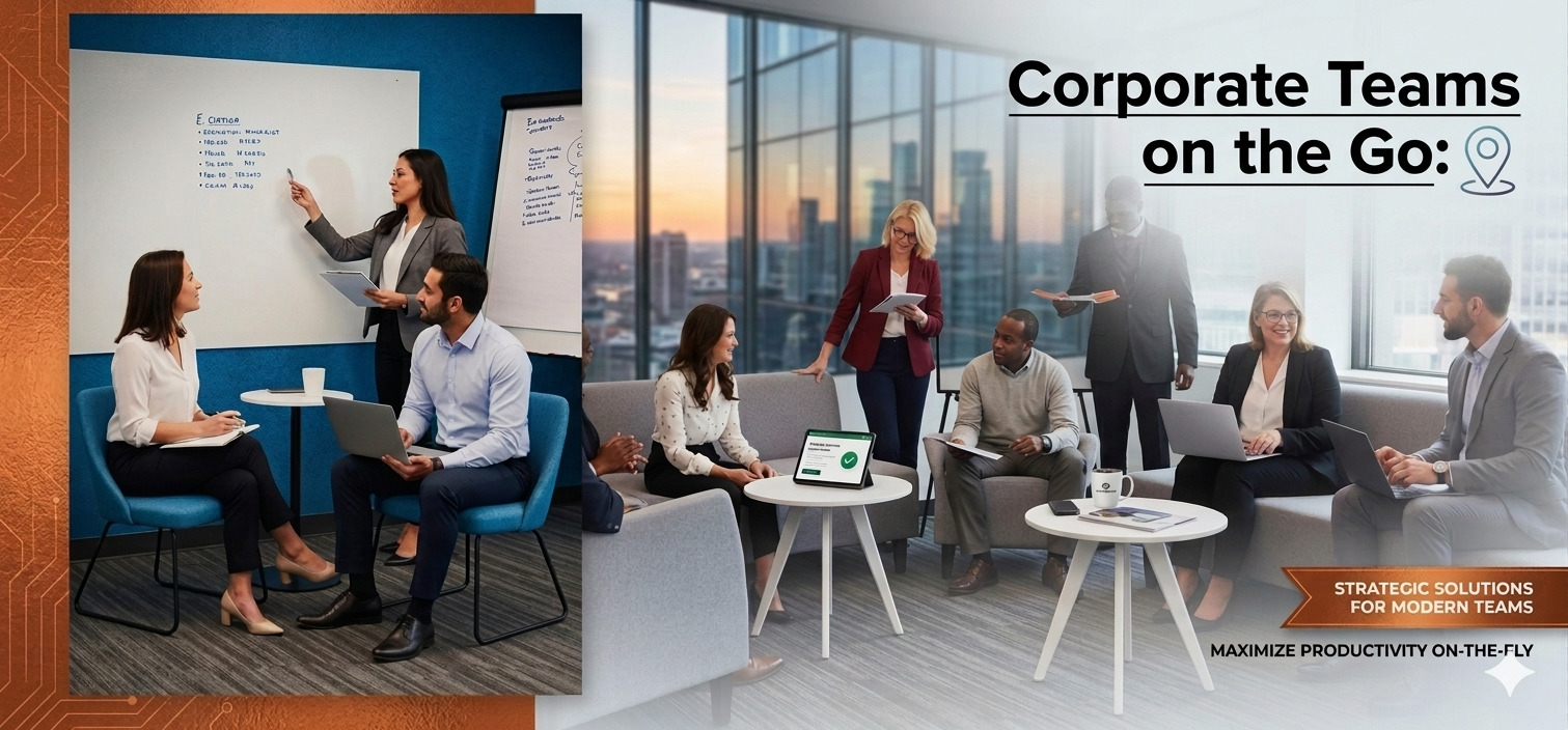 Corporate Teams on the Go: Hourly Rooms as Meeting Prep Zones
