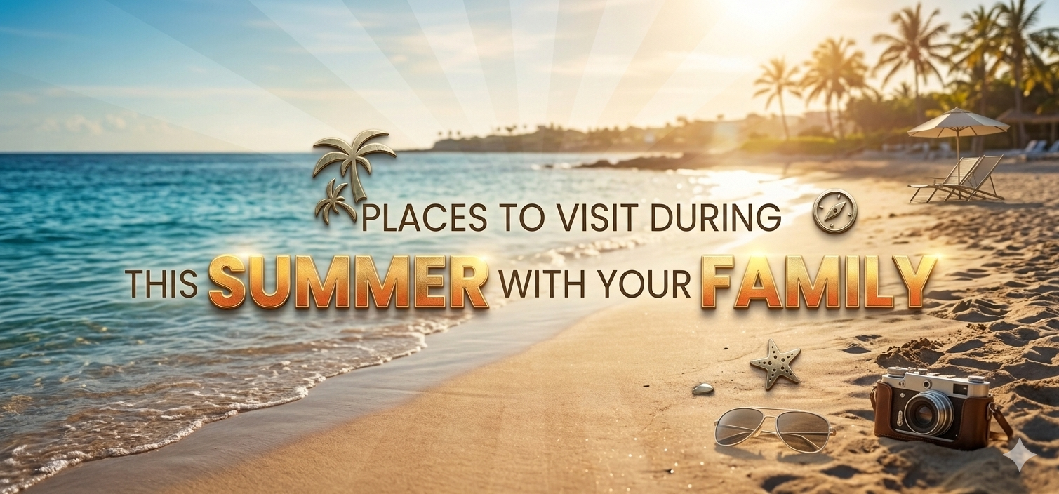 PLACES TO VISIT DURING THIS SUMMER WITH YOUR FAMILY
