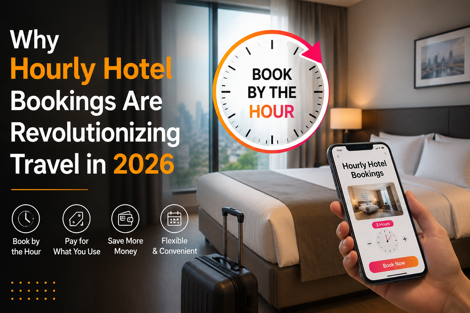 Why Hourly Hotel Bookings Are Revolutionizing Travel in 2026