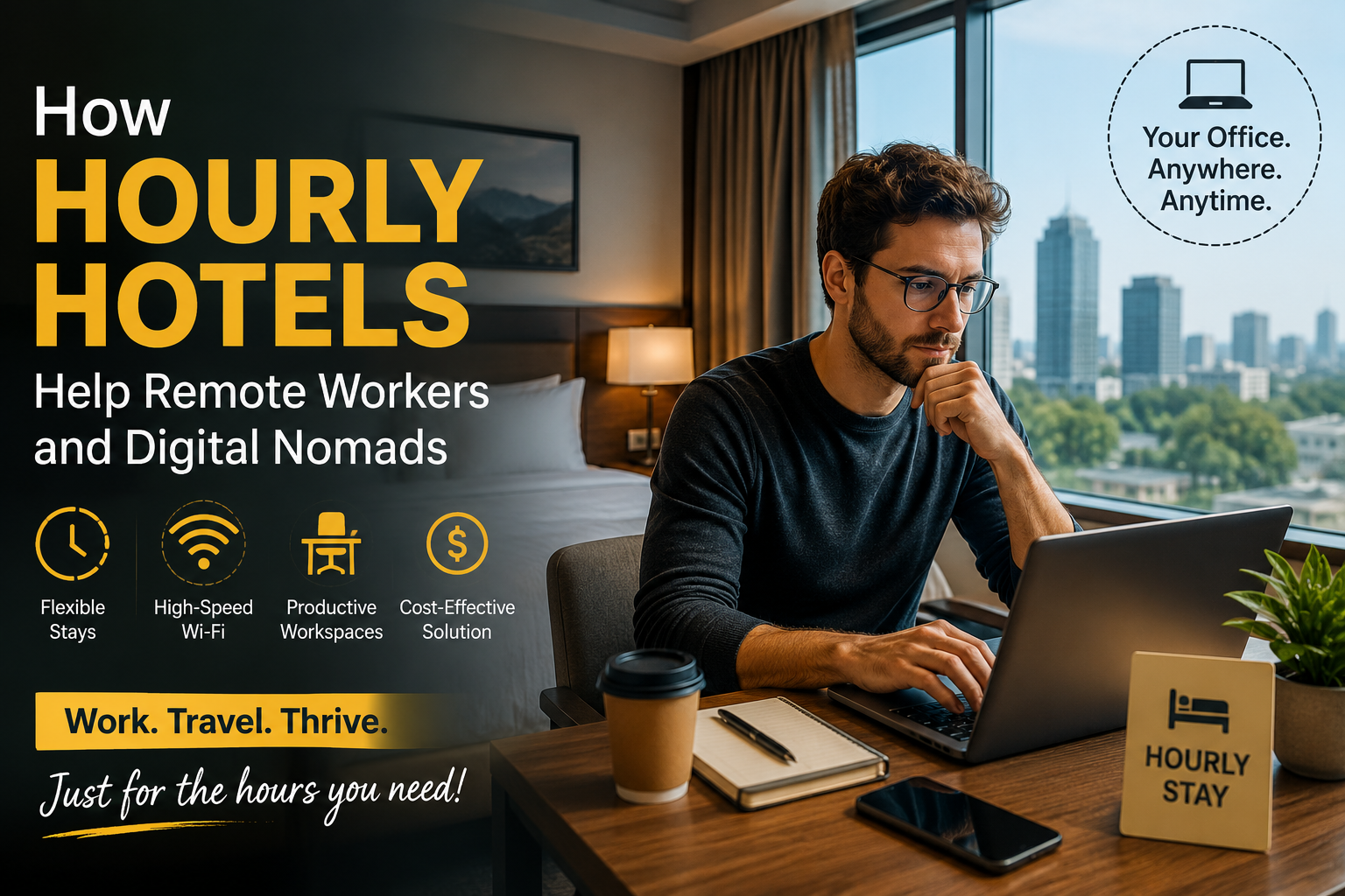 How Hourly Hotels Help Remote Workers and Digital Nomads