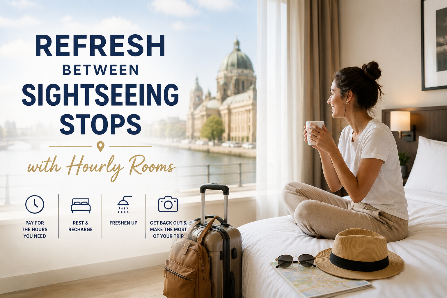 Refresh Between Sightseeing Stops with Hourly Rooms