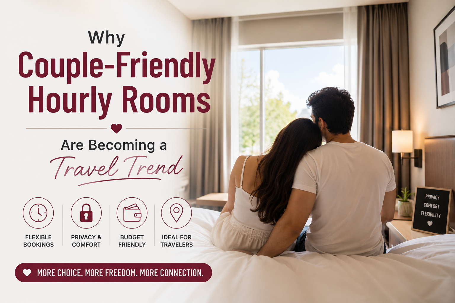 Why Couple-Friendly Hourly Rooms Are Becoming a Travel Trend