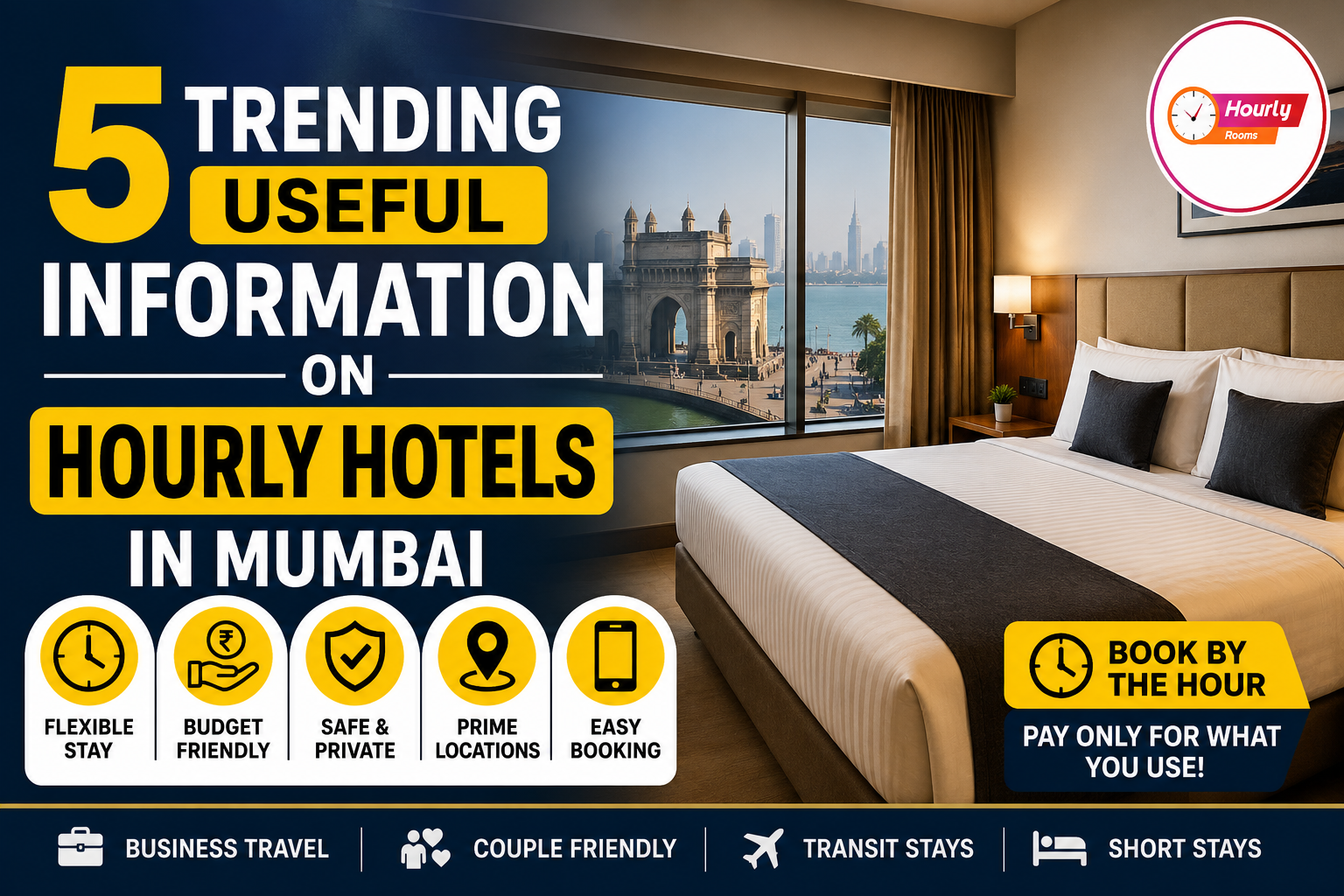 5 Trending Useful Information on Hourly Hotels in Mumbai