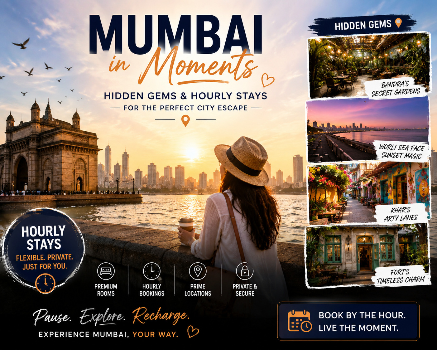 Mumbai in Moments: Hidden Gems & Hourly Stays for the Perfect City Escape