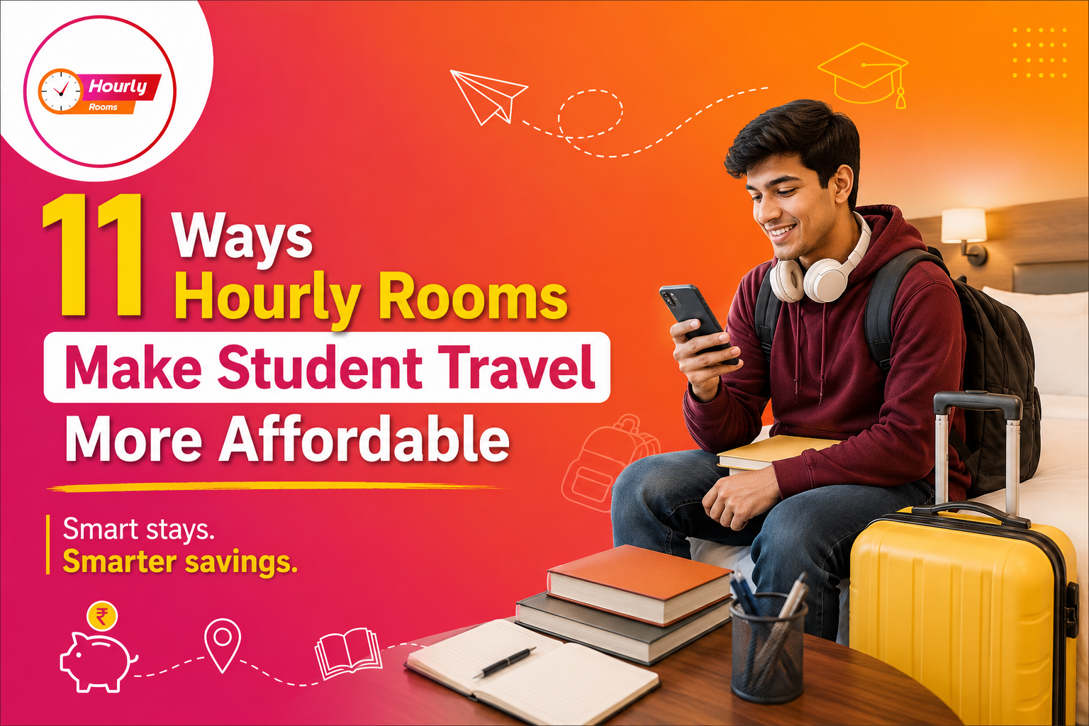 11 Ways Hourly Rooms Make Student Travel More Affordable