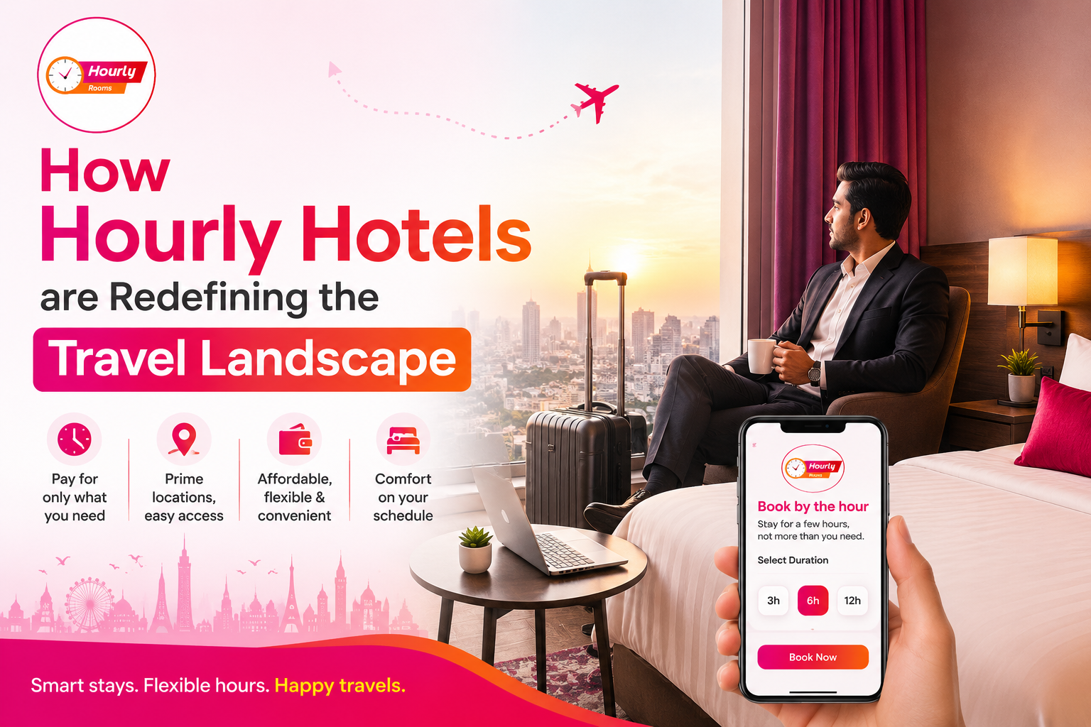 How hourly hotels are redefining the travel landscape