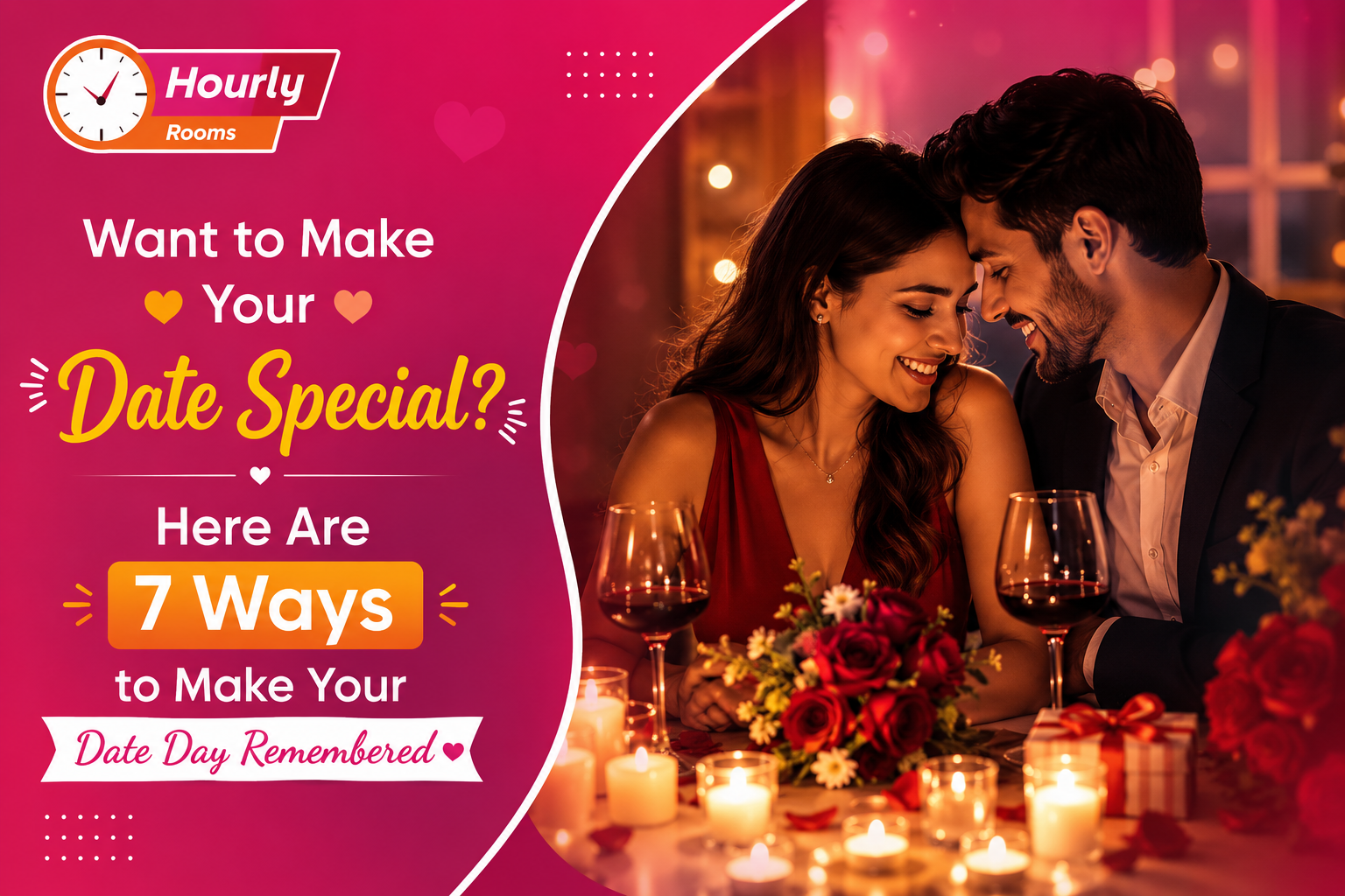 Want to Make Your Date Special? Here Are 7 Ways to Make Your Date Day Remembered
