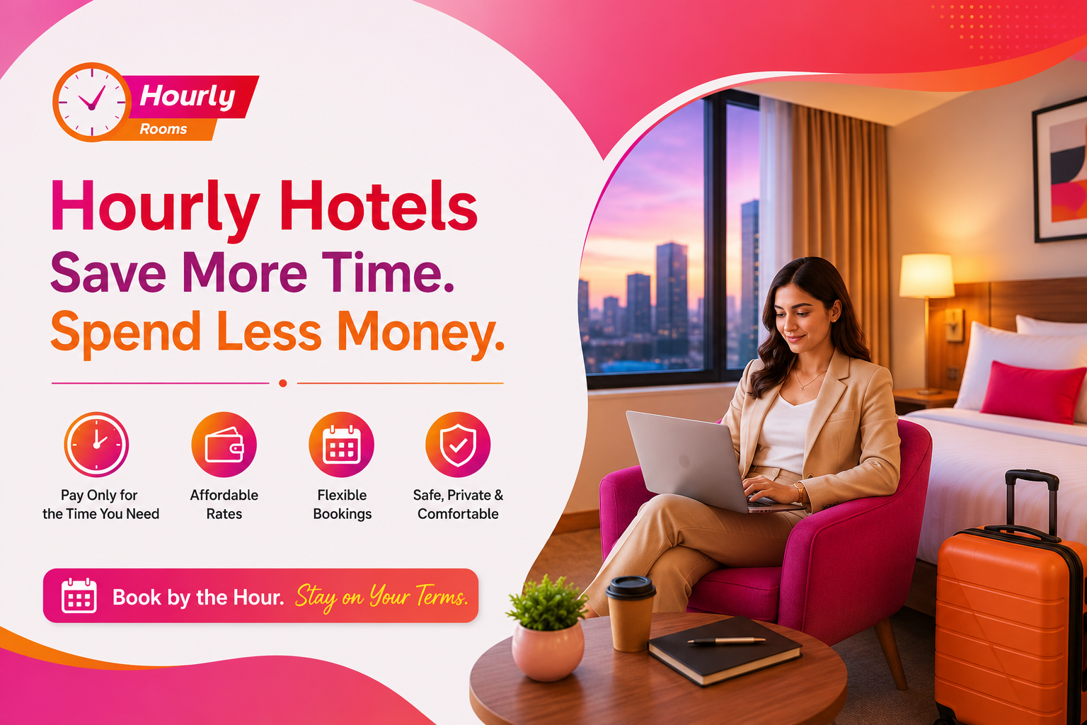Hourly Hotels vs Airbnb: Which Saves You More Time and Money?