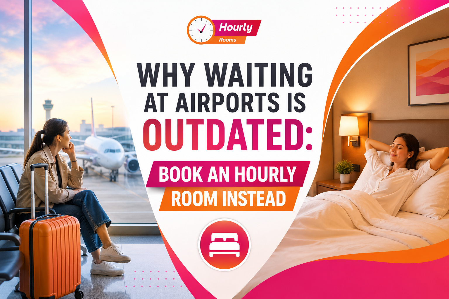 Why Waiting at Airports Is Outdated: Book an Hourly Room Instead